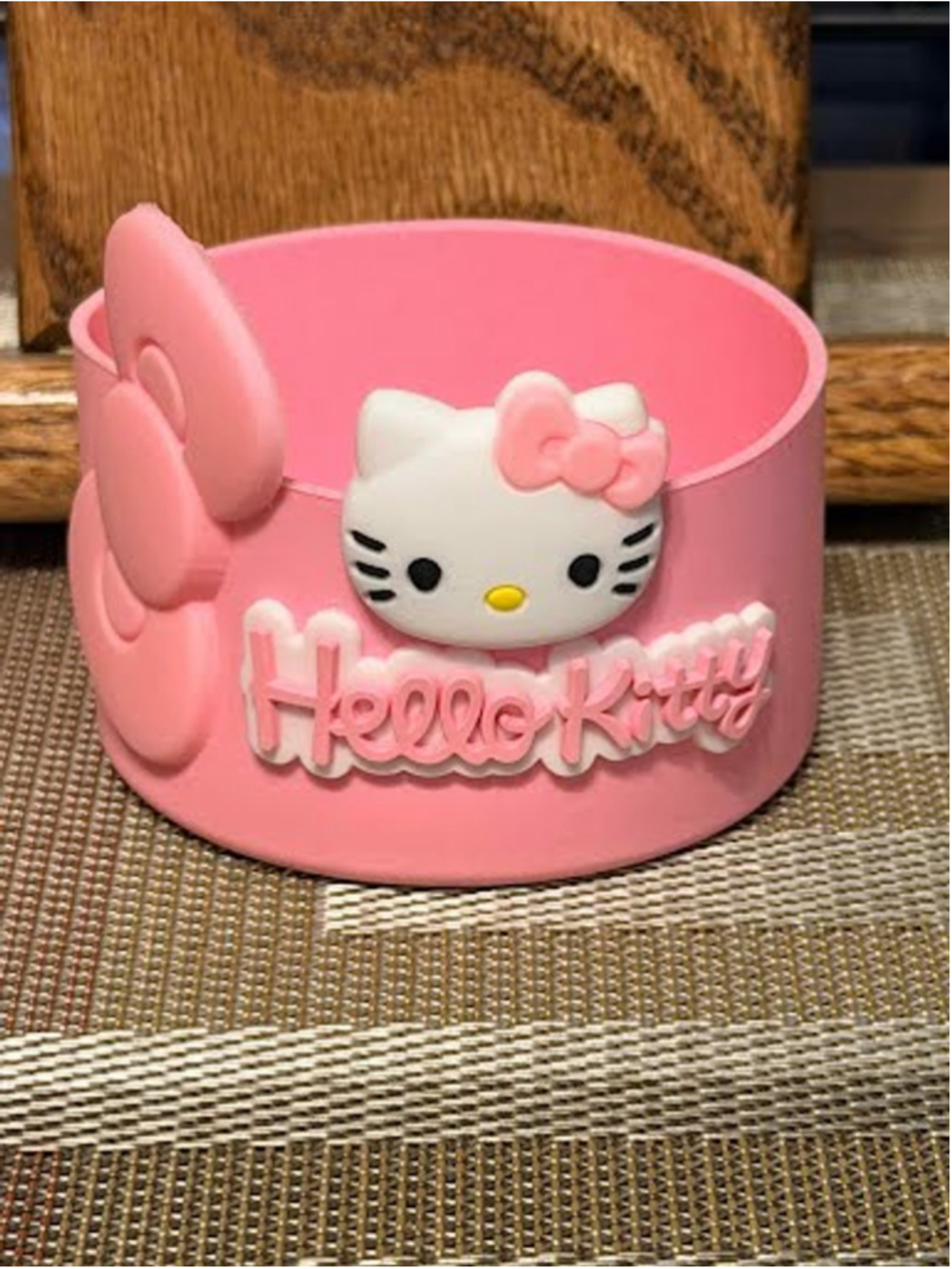 #HK-2238 Hello Kitty Silicone Tumbler Boot - Pink